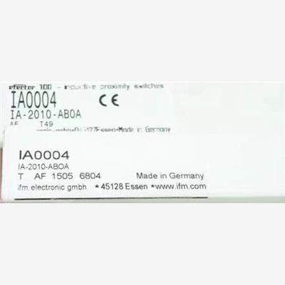 【维修】IFMIA4易福门