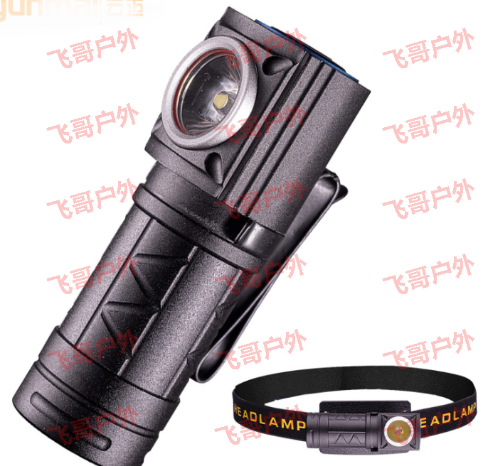 xpg迷你手电筒usb充电10wled