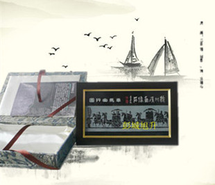 微雕石刻/最小号石刻/徐州礼品/车马出行图石刻/出国礼物徐州特产