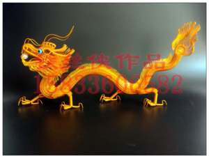 铝线手工龙工艺品摆件地摊货源