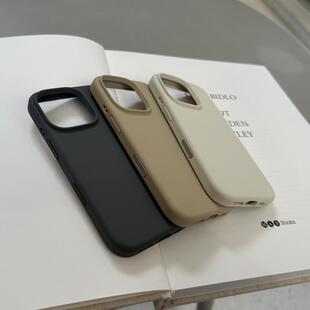 肉嘟本人｜带拍照按键液态硅胶手机壳适用于苹果16 16pro 16promax相机键全包大孔保护壳高级新款