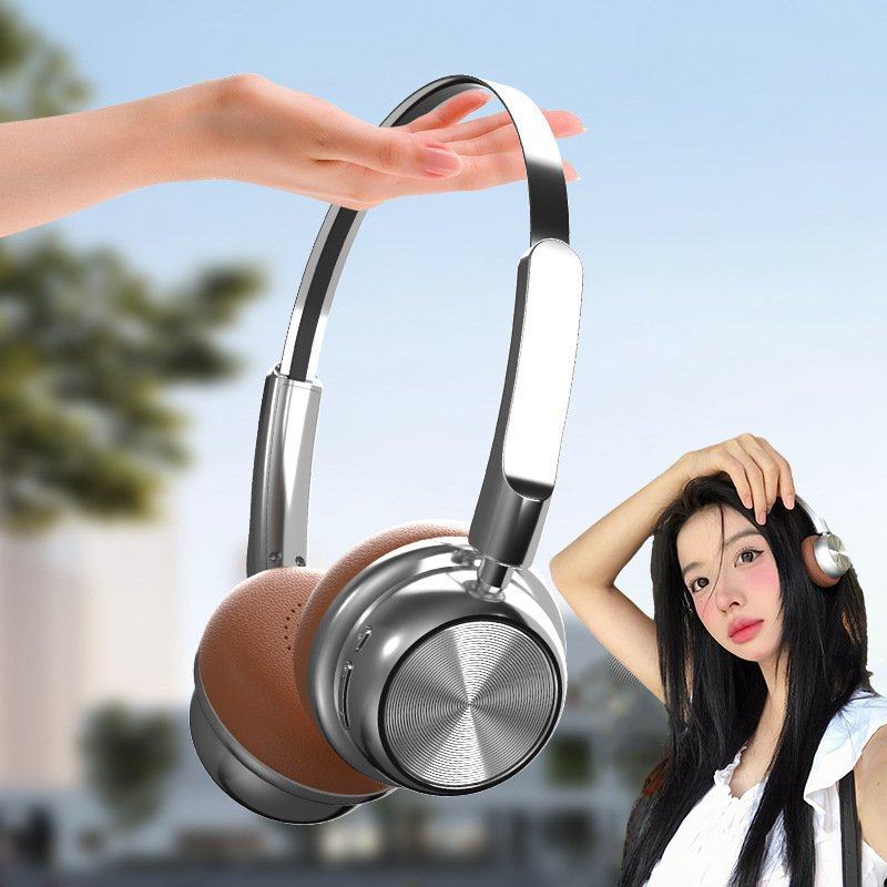 政府补贴曼哈顿德国进口柏林之声音质 复古金属 头戴式蓝牙耳机无