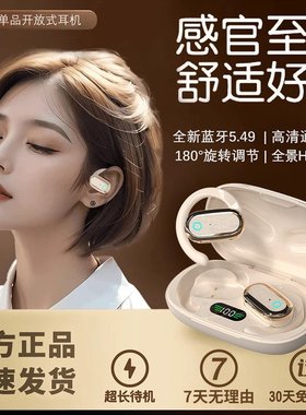 2025新款曼哈顿德国进口柏林之声音质X96Pro蓝牙耳机无线挂耳式骨