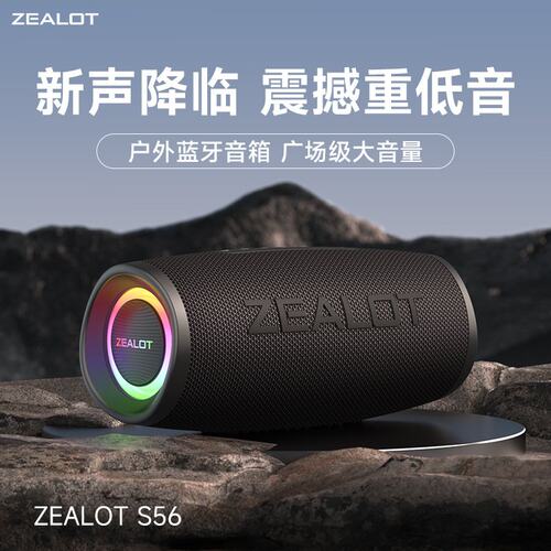 政府补贴德国进口十大名牌柏林之声蓝牙音箱狂热者S56户外50W大功