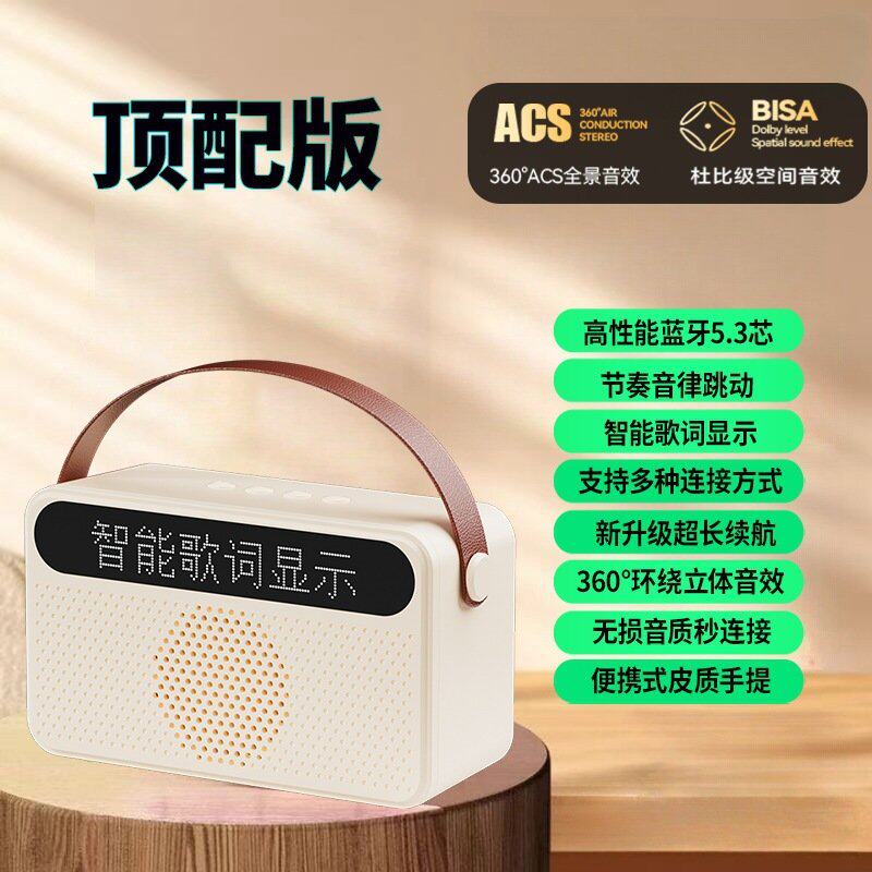政府补贴德国进口十大名牌柏林之声蓝牙音响智能AI显示高清蓝牙音