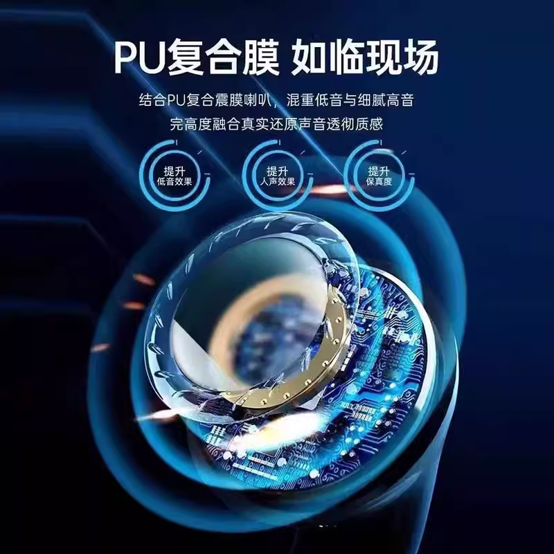 曼哈顿2025新款德国柏林之声美团四代五代无线蓝牙耳机降噪运动高