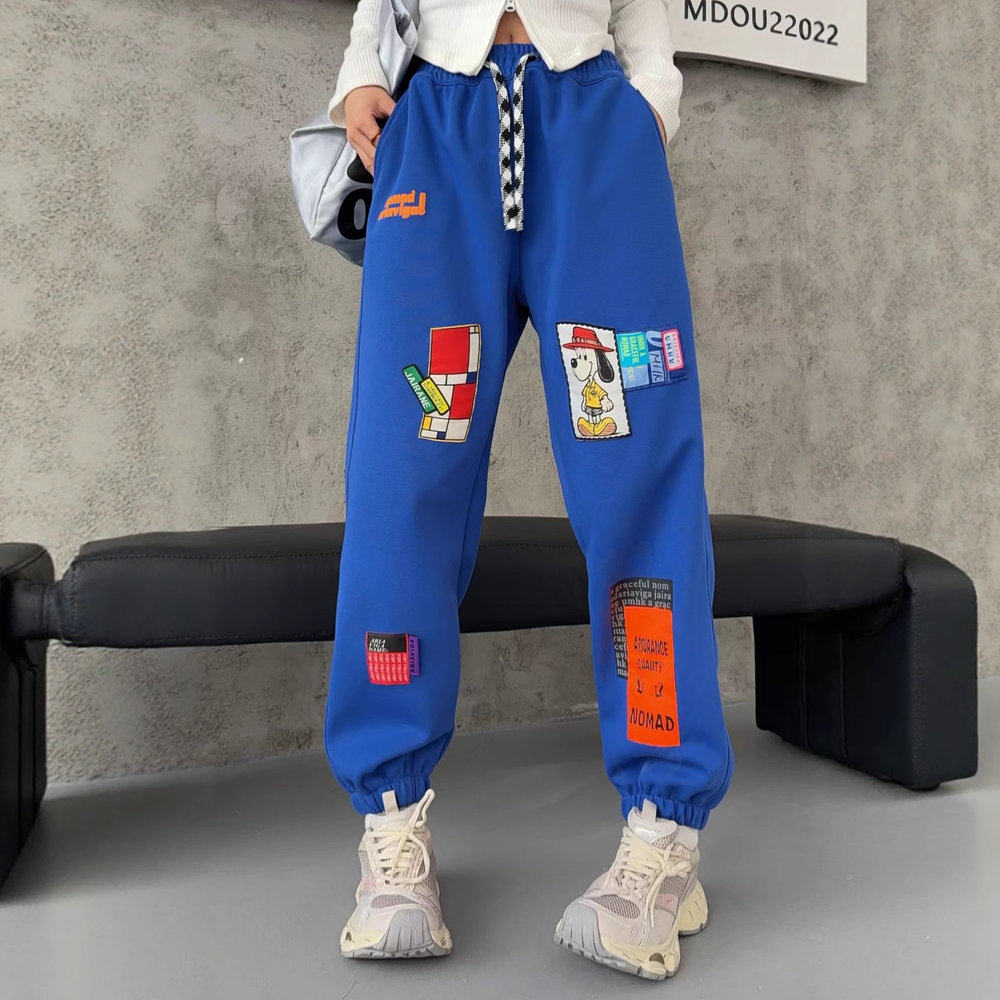 束脚常规通勤高腰长裤贴标均码