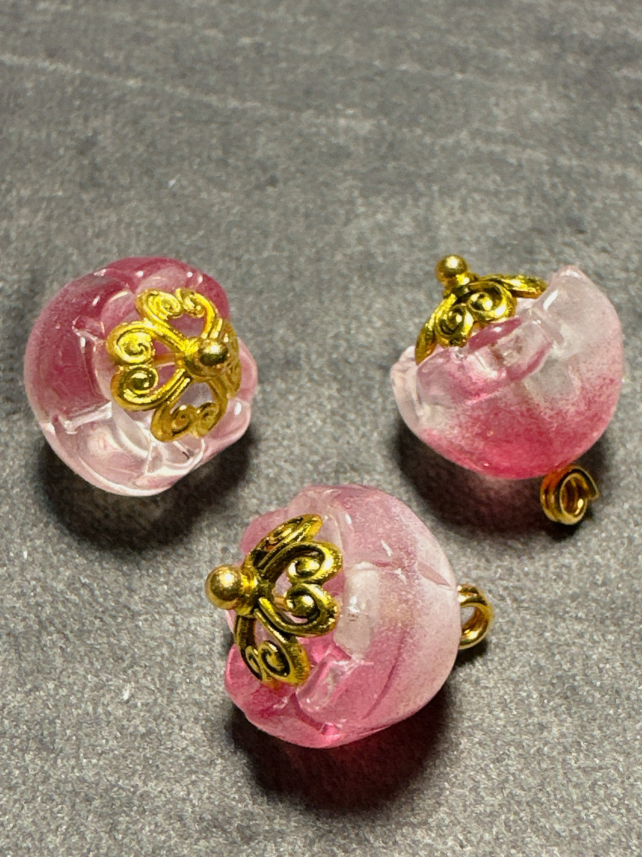 XITI12mm新中式国风肉粉色花瓣扣旗袍汉服唐装马甲服装辅料纽扣,居家布艺,纽扣,淘宝优惠券,粉丝福利购,淘宝优惠卷