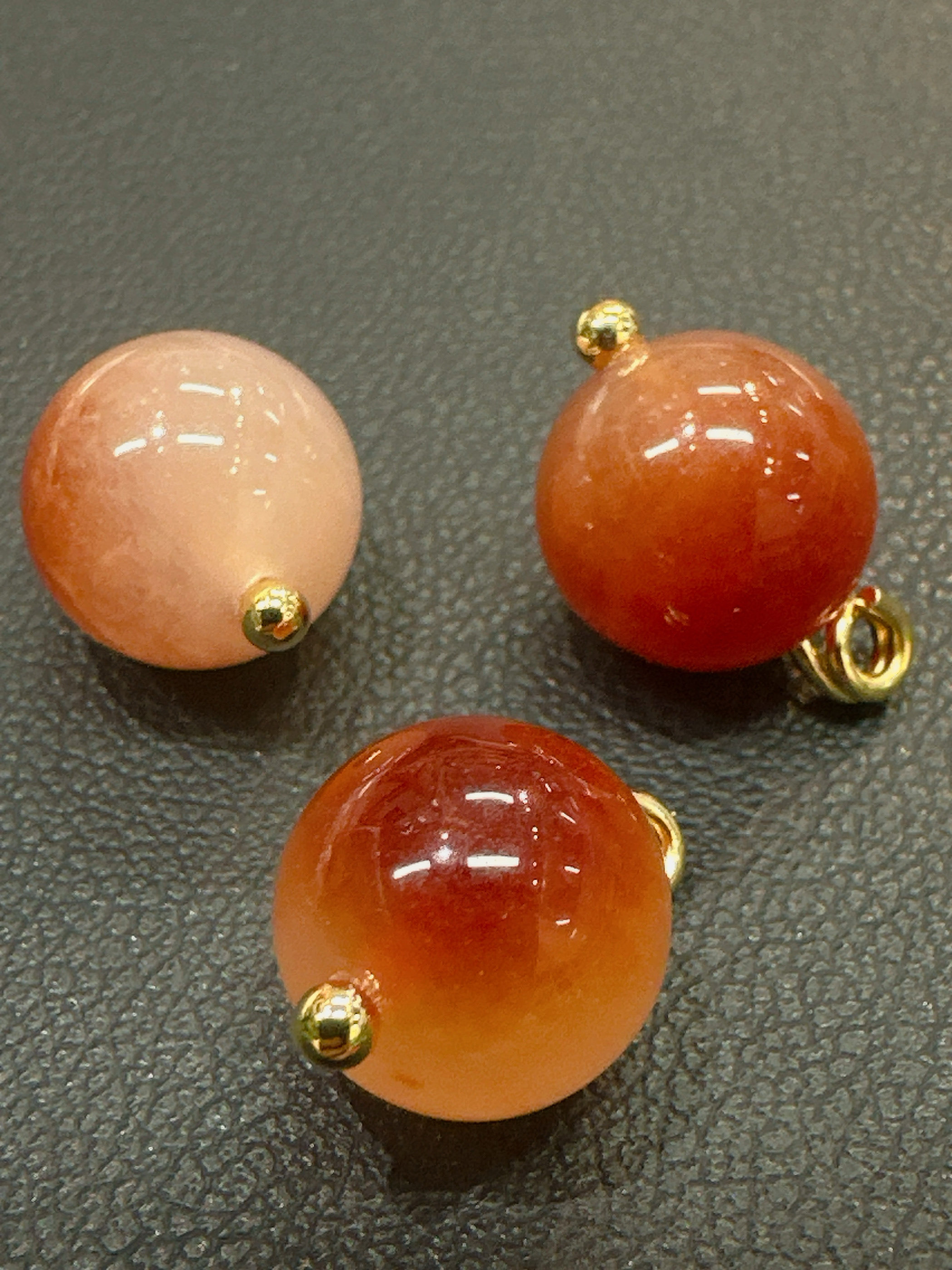 XITI10mm新中式国风天然石粉褐色圆珠扣旗袍服装辅料,居家布艺,纽扣,淘宝优惠券,粉丝福利购,淘宝优惠卷