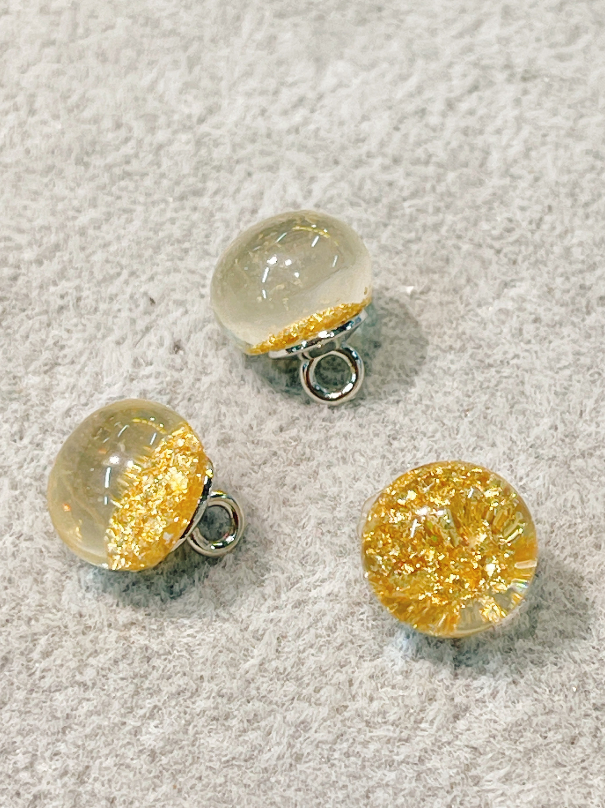 XITI10mm新中式旗袍纽扣汉服盘扣金箔圆珠子中国风唐装扣子辅料,居家布艺,纽扣,淘宝优惠券,粉丝福利购,淘宝优惠卷