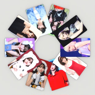 金采源小卡双面高清加硬韩国LE SSERAFIM组合Kim ChaeWon收藏卡片