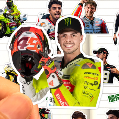 詹南托尼奧贴纸高清防水MotoGP摩托车手FabioDi Giannantonio贴画