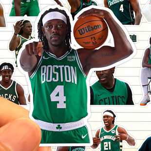 朱霍勒迪贴纸高清防水波士顿凯尔特人队篮球运动员Jrue Holiday贴