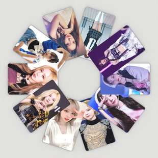 金冬天小卡双面高清加硬写真WINTER女子组合aespa收藏卡片拍立得