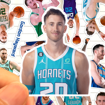 戈登海沃德贴纸高清防水美国前职业篮球运动员Gordon Hayward贴画