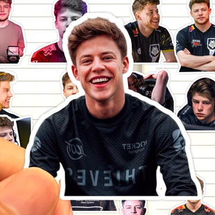 JKS贴纸高清防水csgo职业玩家HLTV收藏装饰手账粘贴画贴手机平板