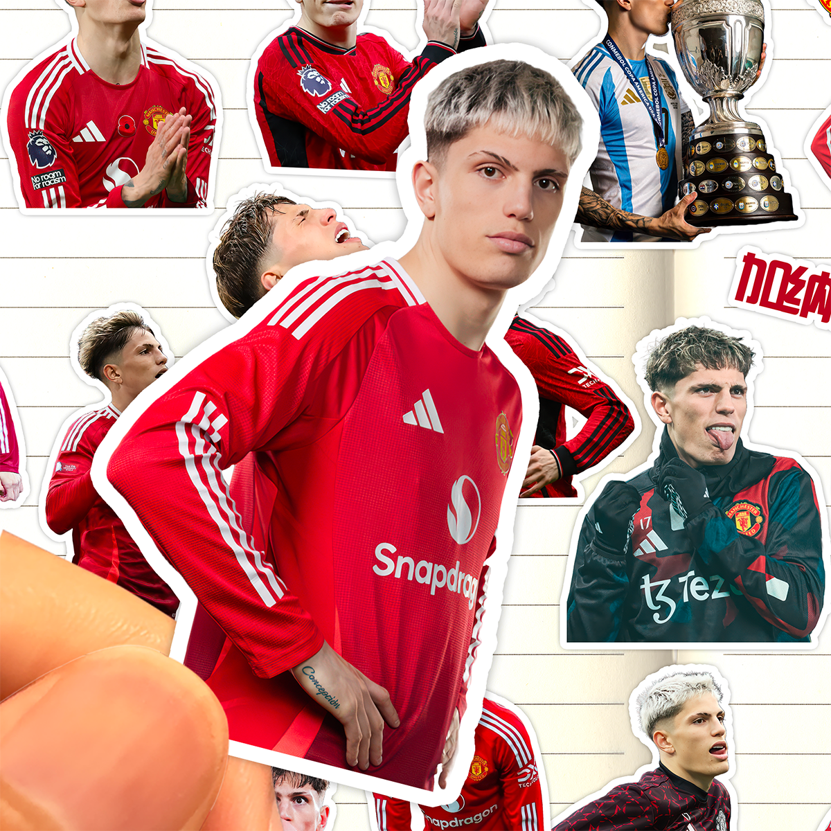 亚历杭德罗加纳乔贴纸高清防水曼彻足球运动员Alejandro Garnacho