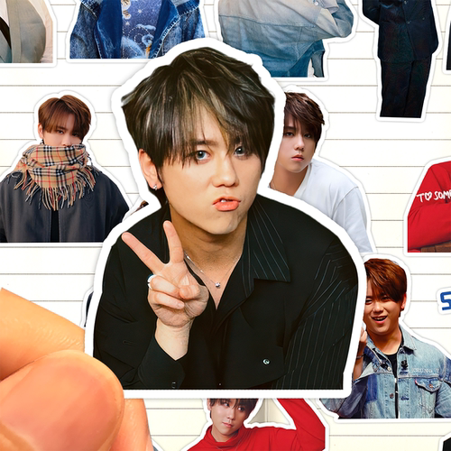 姜涛贴纸高清防水中国香港男歌手Show Keung男团Mirror成员粘贴画