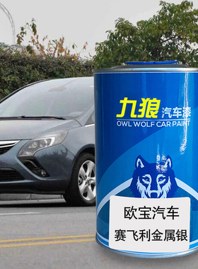 九狼欧油漆宝雅特橙色Adam紫色金属银晴空蓝车漆喷色金属成品漆