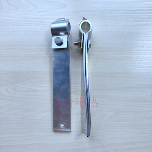 硅钼棒卡具 连接带 铝带 不锈钢夹头6/12 9/18U型硅钼棒铝箔带