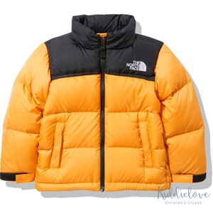 Kiddielove 日本代购  童装 THE NORTH FACE 配色轻盈保暖羽绒服