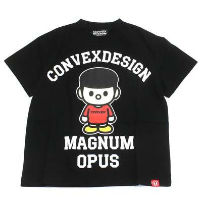 Kiddielove 日本代购 童装 CONVEX 纯棉人物图案印花个性短袖T恤