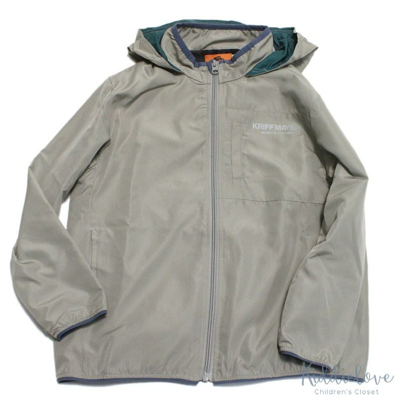 部分现货 日本代购 童装 CUB 附内衬有帽可收纳风衣春秋外套