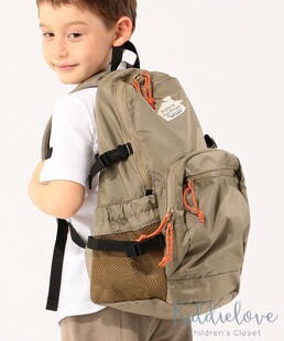 Kiddielove 日本代购 童装 FREDRIK PACKERS水壶侧袋前扣双肩书包