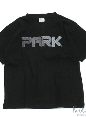 日本代购 童装 THE PARK SHOP 纯棉3D效果字母宽松个性短袖T恤