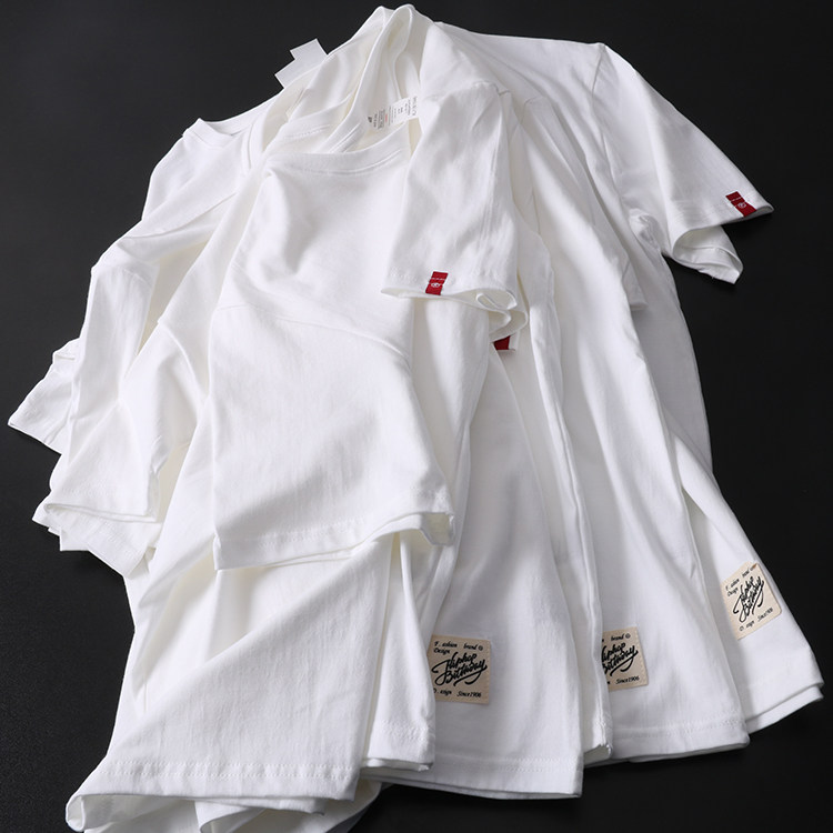 人手几件不嫌多 外贸男士夏季纯色休闲百搭圆领短袖T恤可情侣款潮,男装,T恤,淘宝优惠券,粉丝福利购,淘宝优惠卷