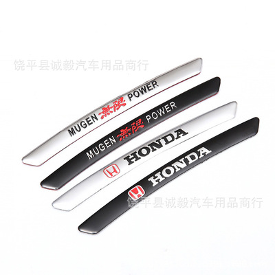 适用于本田轮毂装饰贴思域雅阁CRVXRV缤智冠道轮眉贴纸车轮胎贴标