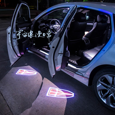 适用红旗H5 HS5 HS7 H9 充电无线迎宾灯投影照地感应氛围灯车门灯