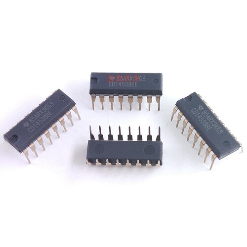 CD14538BE 全新原装进口 CD14538直插 DIP-16 逻辑多频振荡器芯片