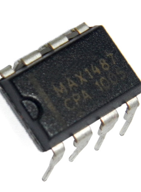 10个 MAX1487CPA 直插IC集成电路 MAX1487 收发器 RS-485/RS-422