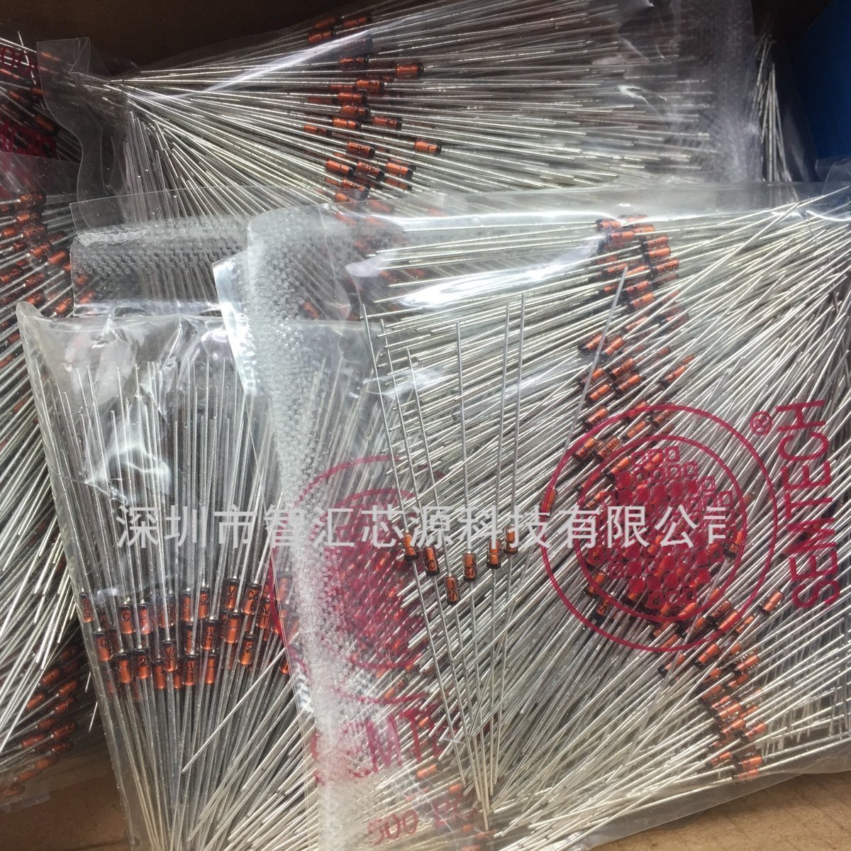 BZX55C6V2 1/2W 稳压二极管 6.2V BZX55C6V2 0.5W (50个)