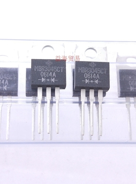 MBR3045CT 肖特基二极管 30A45V 直插TO-220 整流管 全新原装进口