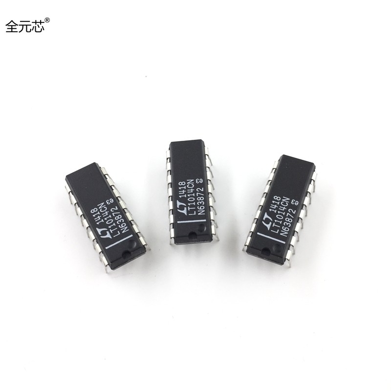 LT1014CN 芯片 直插十四脚 DIP14 线性仪表运算缓冲放大器IC集成