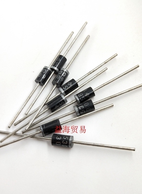 SB530 肖特基二极管 5A 30V 直插整流管 SR530  DO-201AD