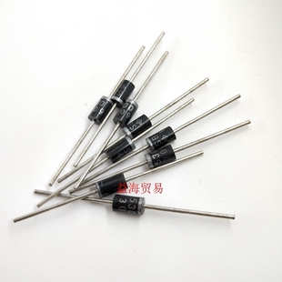 SB530 肖特基二极管 5A 30V 直插整流管 SR530  DO-201AD
