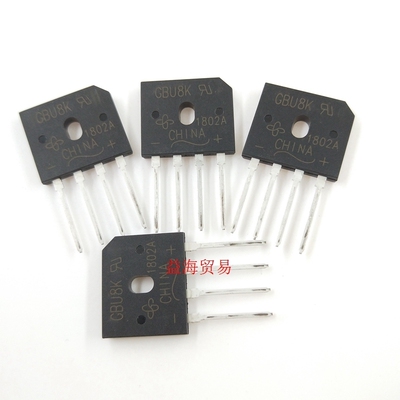 GBU8K 桥堆 整流桥 GBU8J 显示器用 US8K80R 8A 600V 全新原装