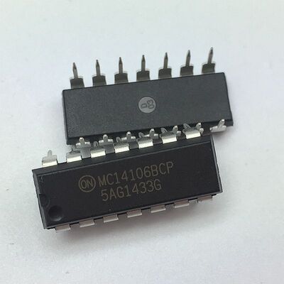 MC14106BCP 芯片 直插 DIP14 逻辑电路IC集成块常用