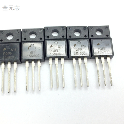FQPF15N60C 场效应管 15N60 直插三极管15A600V 塑封TO220F N沟道