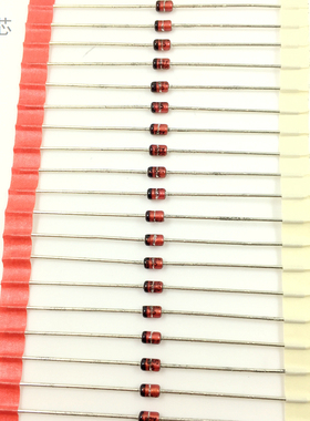 10个 直插二极管  BZX85C15 BZX85C15V 15V  1.3W 稳压管 全新原