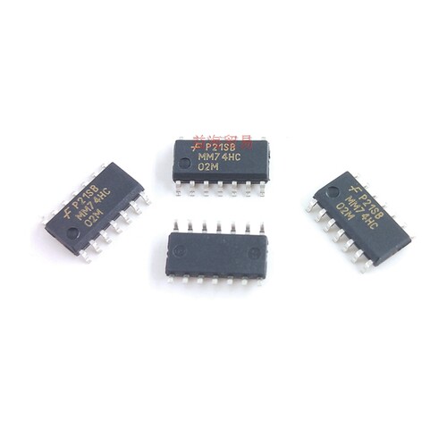 10个 MM74HC02M 全新原装进口 MM74HC02MX 贴片窄体SOP14 芯片MM7