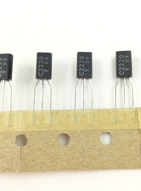 2SC2229-Y 小功率音频管200V0.05A C2229-Y TO92L 直插三极管