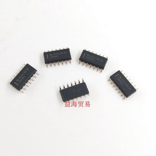 10个 LM2901DR 芯片全新原装 进口 LM2901 四电压线性比较器贴片S