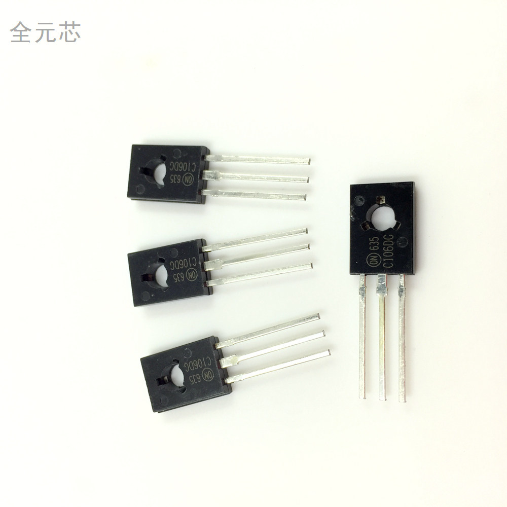 C106DG 晶闸管 可控硅 直插TO126封装 三极管