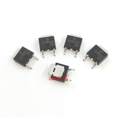 ST16N10 全新原装  带阻尼场效应管 12A 100V N沟道 贴片TO-252
