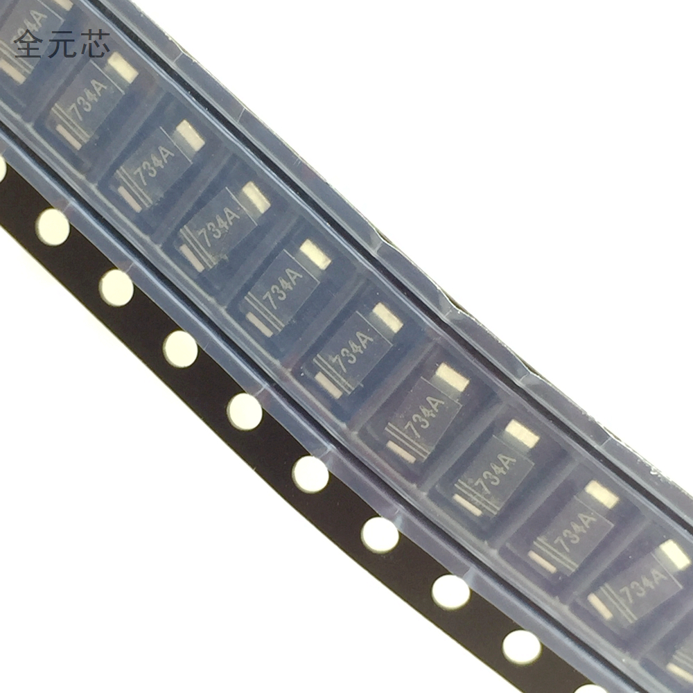 1SMAF4734A 丝印734A SMAF封装 1W 5.6V 贴片稳压二极管1SMA4734A