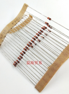 1N5261B  玻璃封装 DO-35 稳压二极管 0.5W 47V 直插  IN5261B